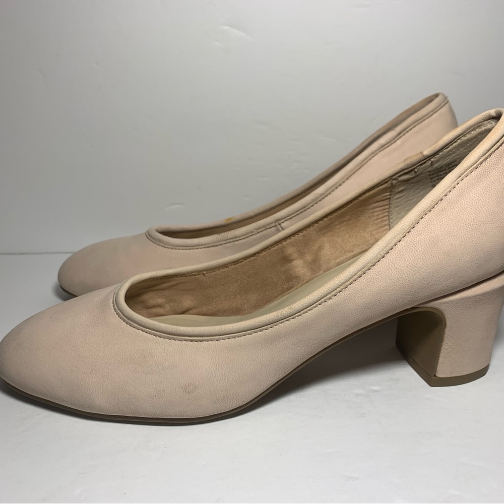 Seychelles Womens‎ Mary Jane Pump Pastel Pink Leather Anthropologie Heels Size 9